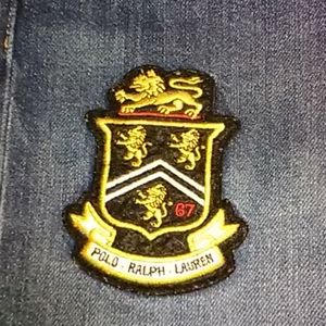 Boys Ralph Polo jeans size 12 winter patches